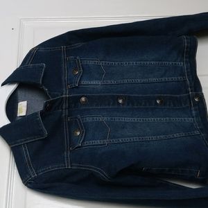 Crazy 8 Girl's Denim/Jeans Jacket Size: L (10-12)